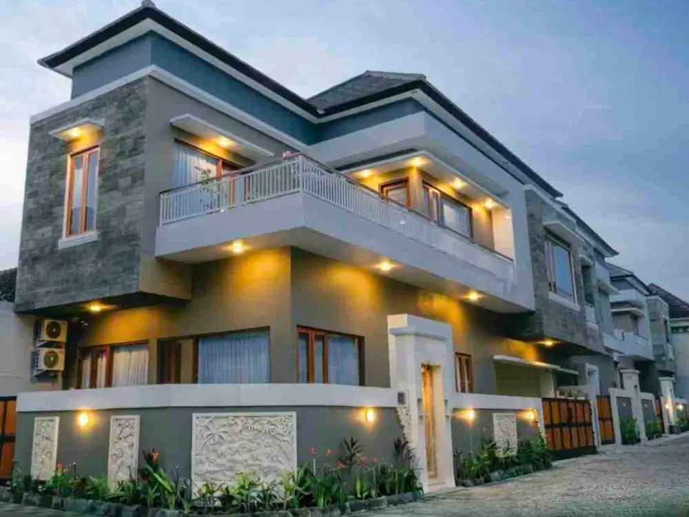 RUMAH SEMI VILLA MODERN BALINESE DI KAWASAN SANUR