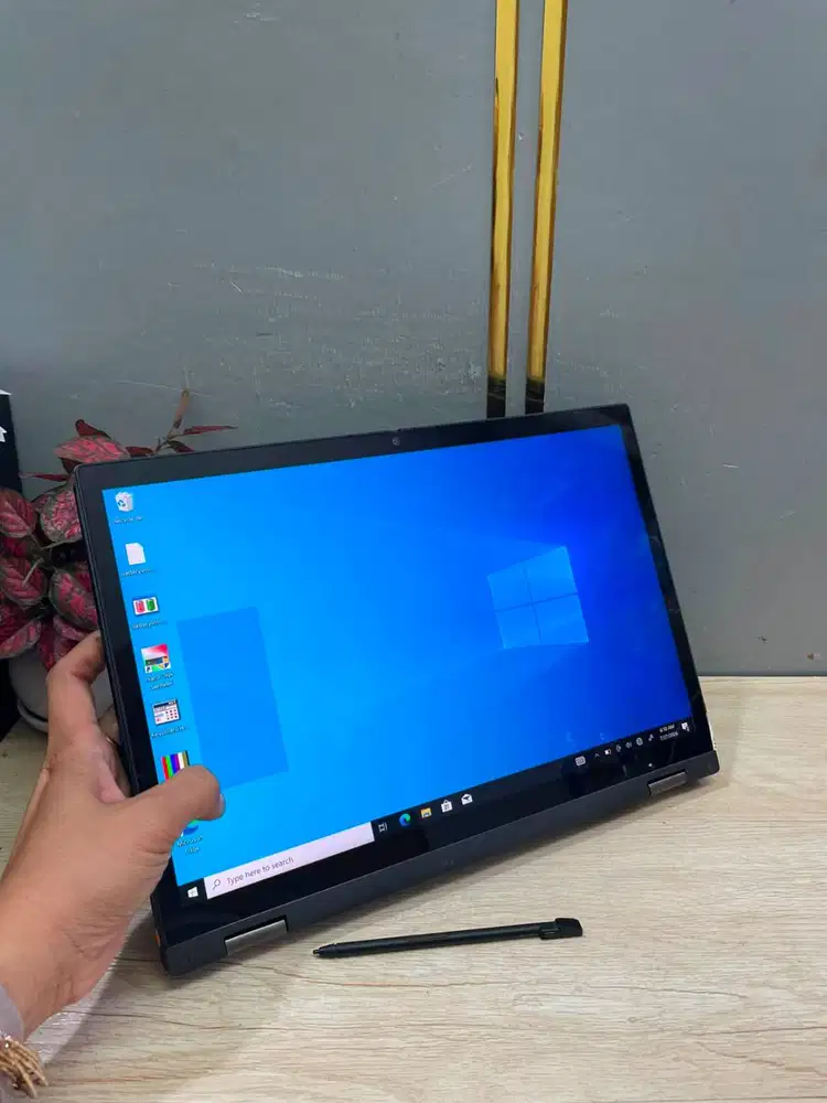 Laptop YOGA L13 lenovo RYZEN 5 PRO 5675u 16gb 256gb 2IN1 2021 kuliah B