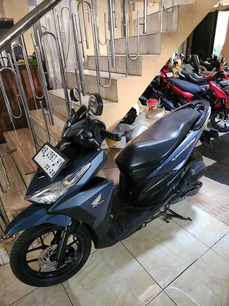 Vario 150 led doff biru 2018 Gbm
