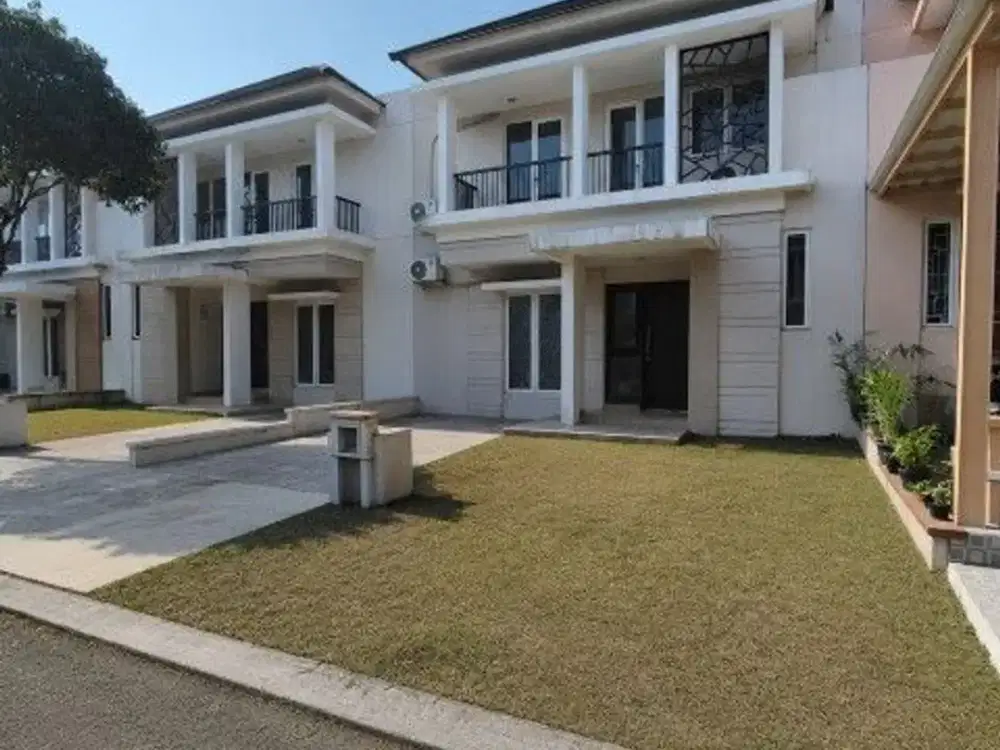 Rumah 2 LT dan 4 AC Terpasang di cluster alam Suvarna Sutera Tangerang 1K900037