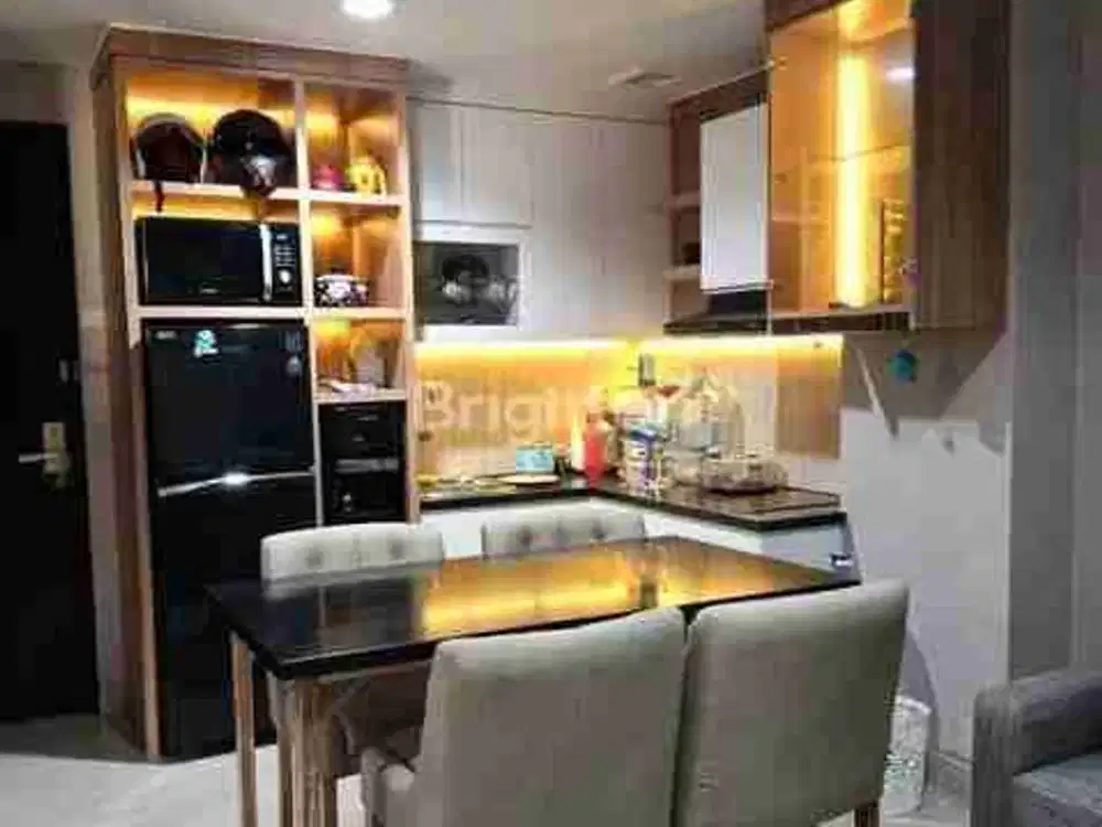 Apartemen dengan view gunung Merapi full furnished