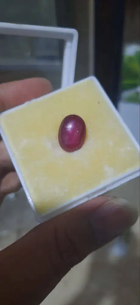 Batu ruby mulus