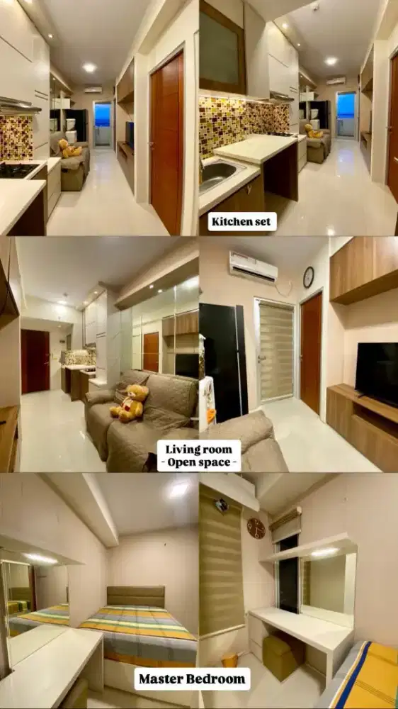 Jual Unit 2BR Corner Furnished Apartemen Gunawangsa Tidar, Surabaya