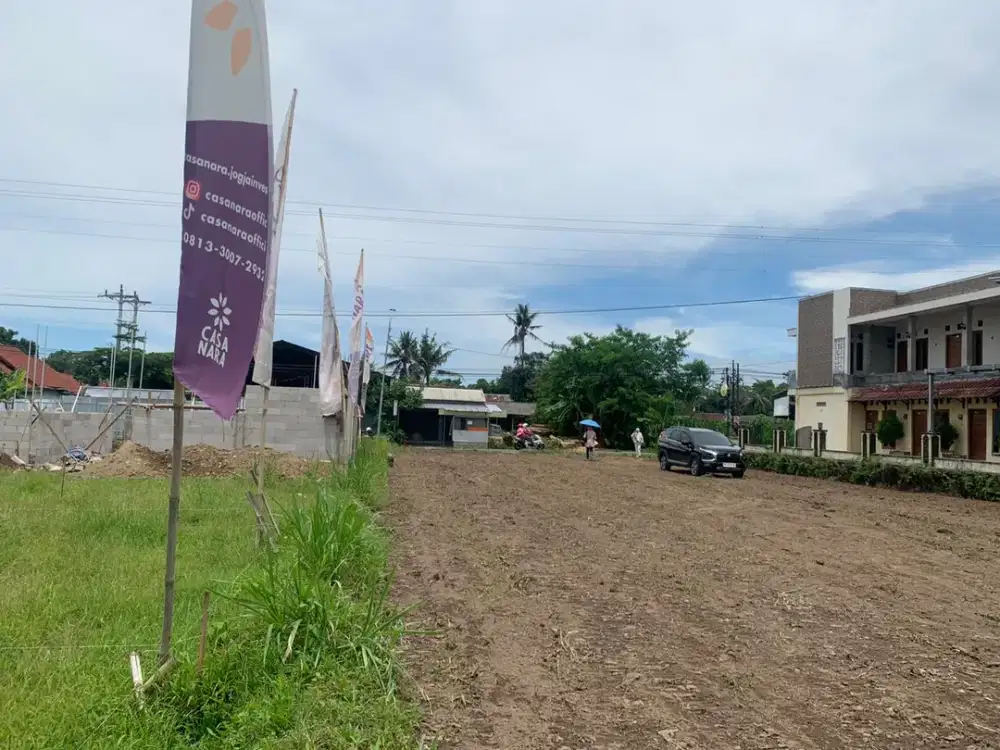 300 Jutaan Tanah Mangku JL Pandowoharjo Sleman