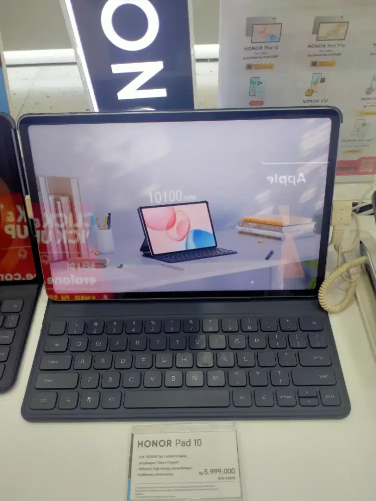 Honor pad 10.udah include sama pen
