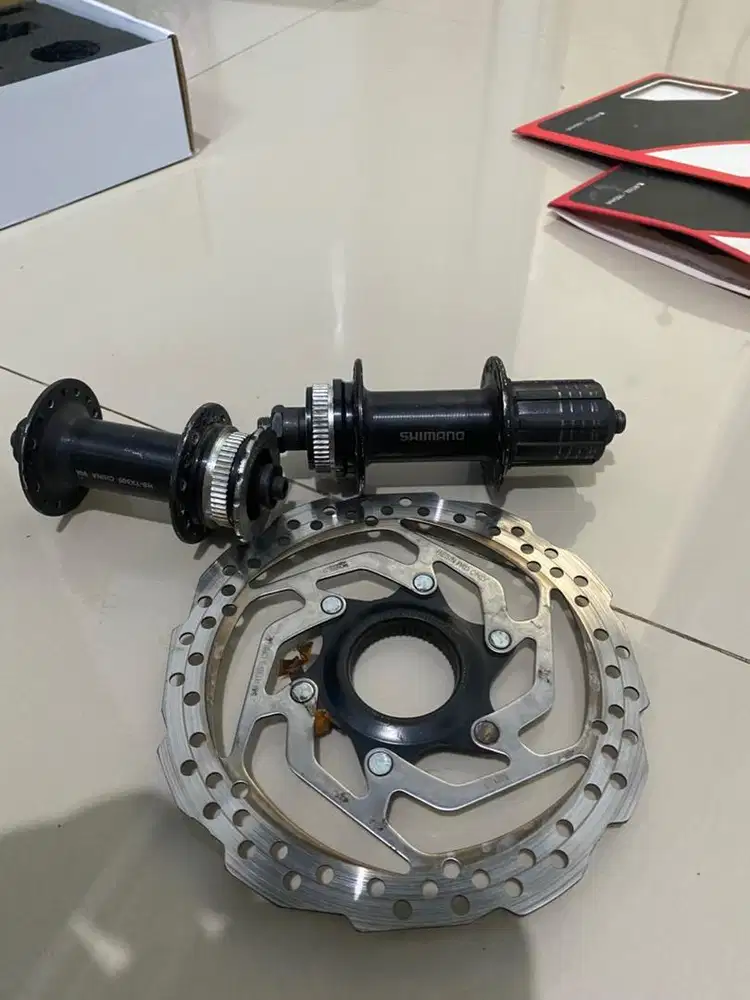 Freehub shimano & rotor copotan