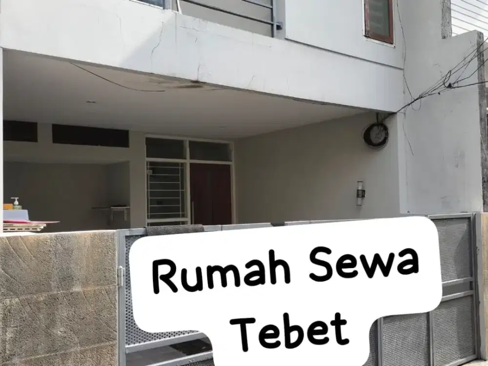 DISEWAKAN RUMAH MINIMALIST SIAP HUNI DI TEBET