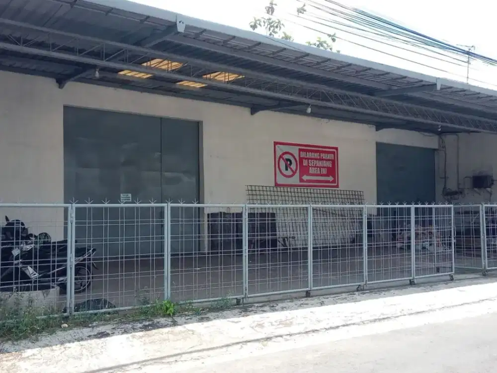 Disewakan Gudang Serbaguna ada Fasilitas Kantor Dekat Dengan pintu Tol