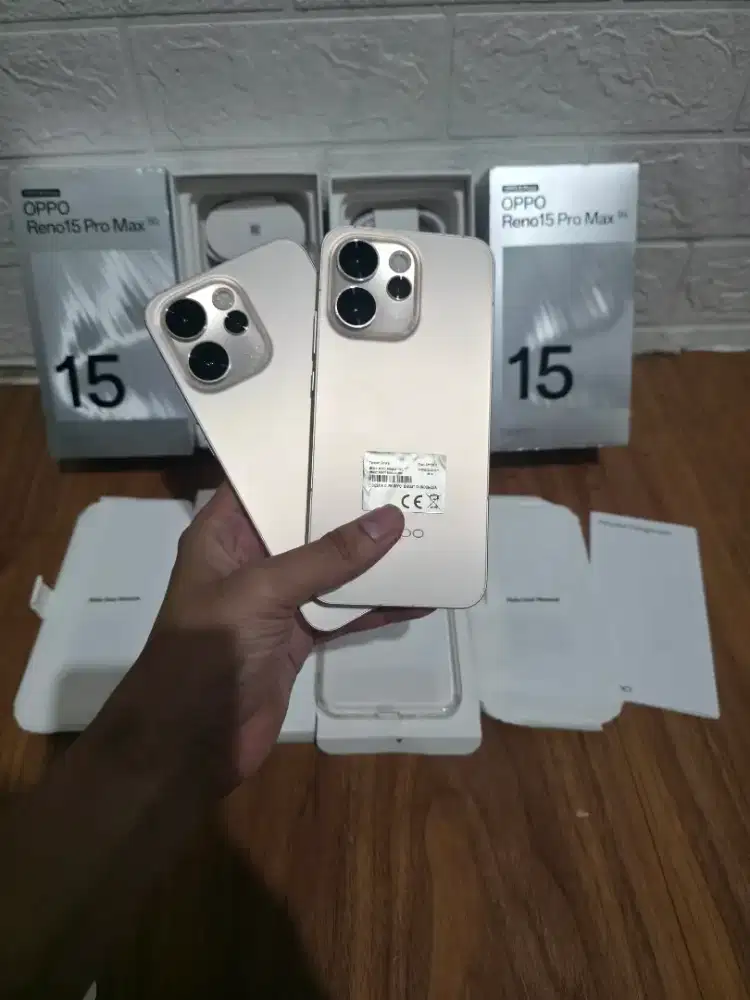 Oppo reno 15 pro max 12/512gb Resmi Full ori
