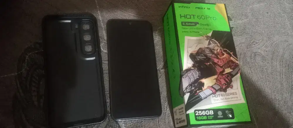 BU Jual Infinix Hot 60 pro 8+8gb / 256gb mulus