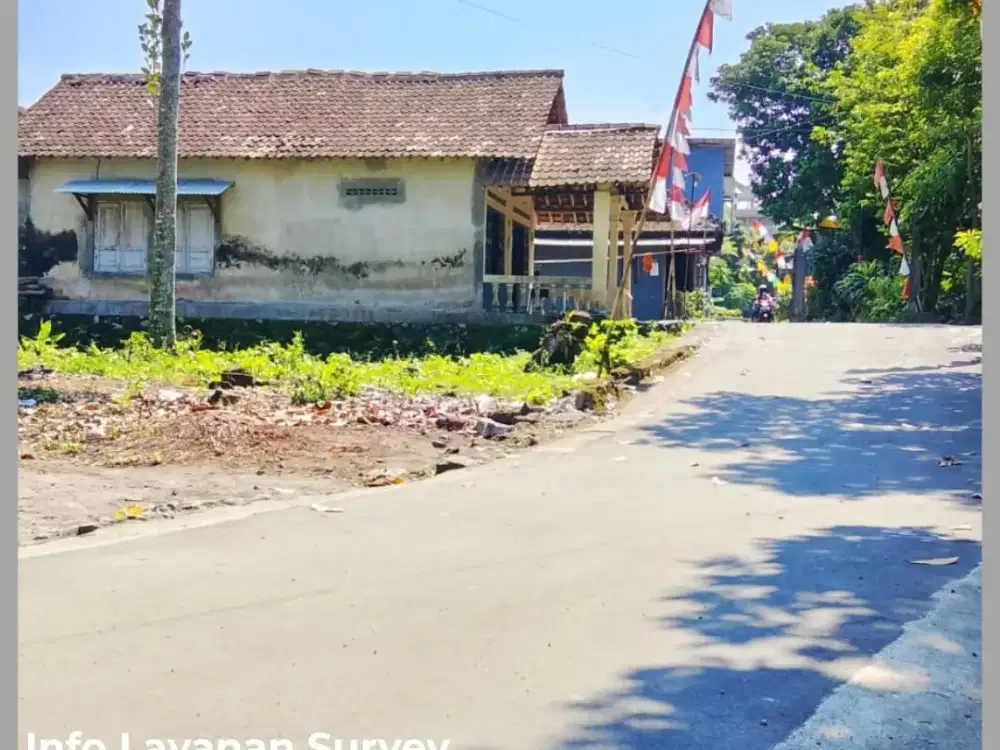 Tanah Dekat Pasar Jangkang Kaliurang Jogja SHM Pekarangan