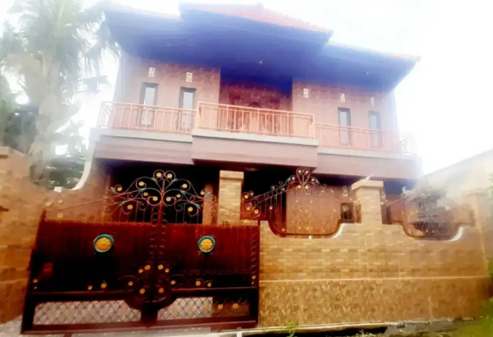 Di sewakan rumah finishing modern, dekat dengan sawah
