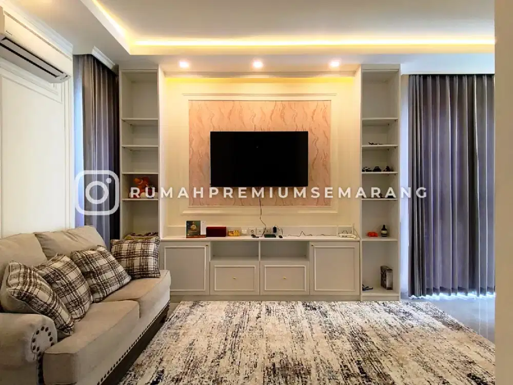 rumah 2 lantai, full perabot, siap langsung huni, citrasun garden bukitsari tembalang