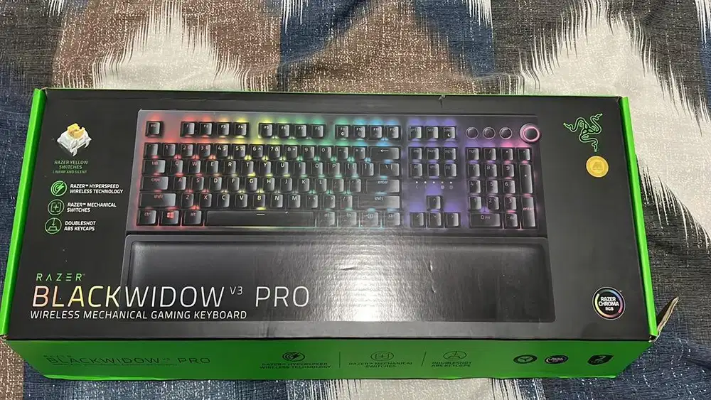 RAZER BLACKWIDOW PRO V3 WIRELESS Nego