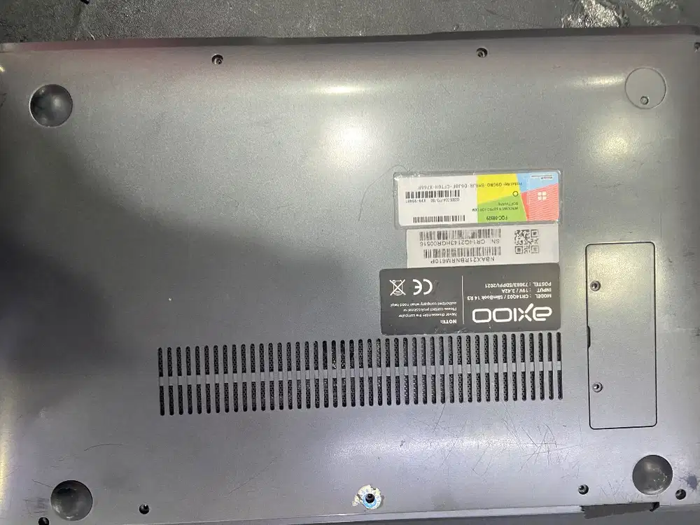 Axioo slimbook 14 r3