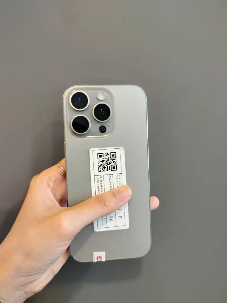 IPHONE 16 PRO 128 SECOND RESMI IBOX FULLSET