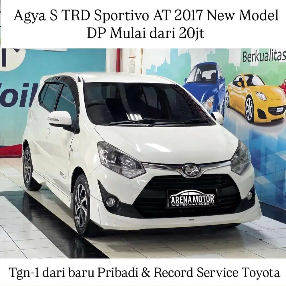 [KM 30rb] Agya TRD AT 2017 Antik NewModel# Toyota 1.2 S Matic Sportivo