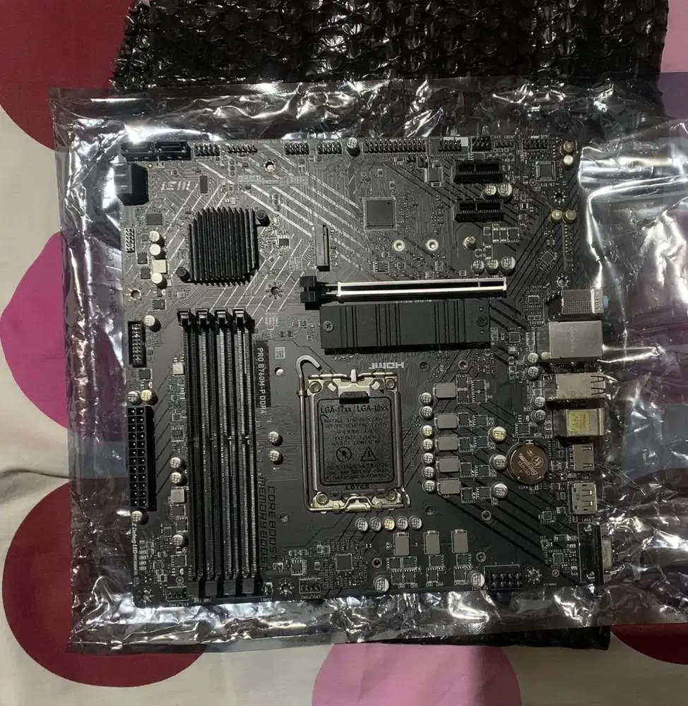 MSI PRO B760M-P DDR4 LGA1700 Garansi s/d Feb 2027
