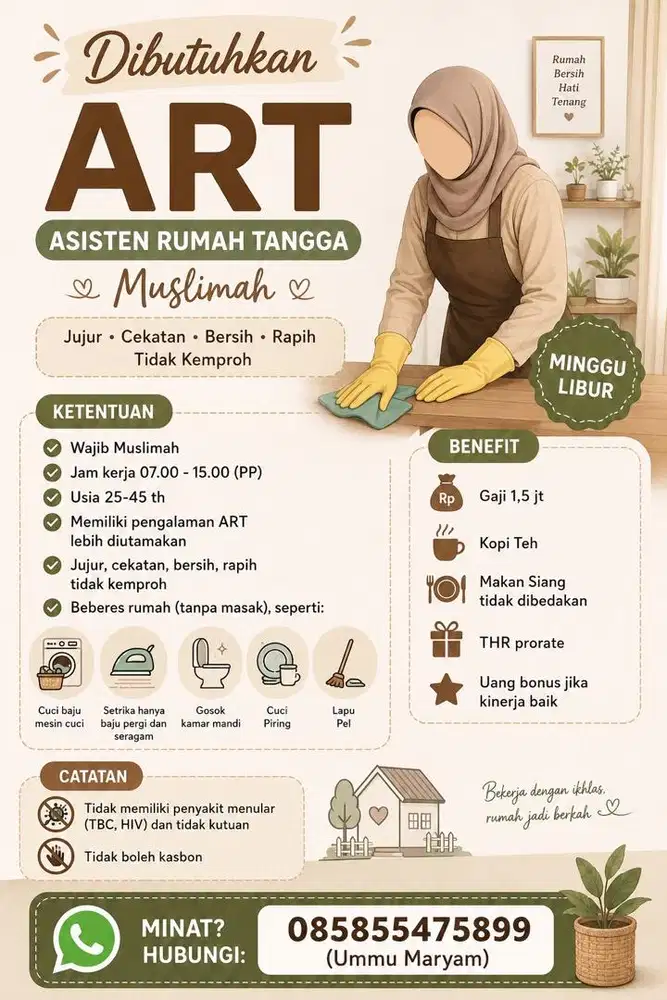 BUTUH ART BEBERES PP