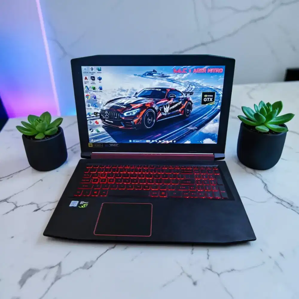 ACER NITRO 5-AN515-52 V28 NVIDIA GTX  [RAM 8GB/SSD+HDD GTX 1050]