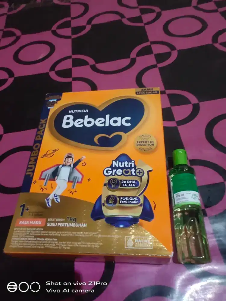 Susu Bebelac 1+ Minyak Kayu Putih