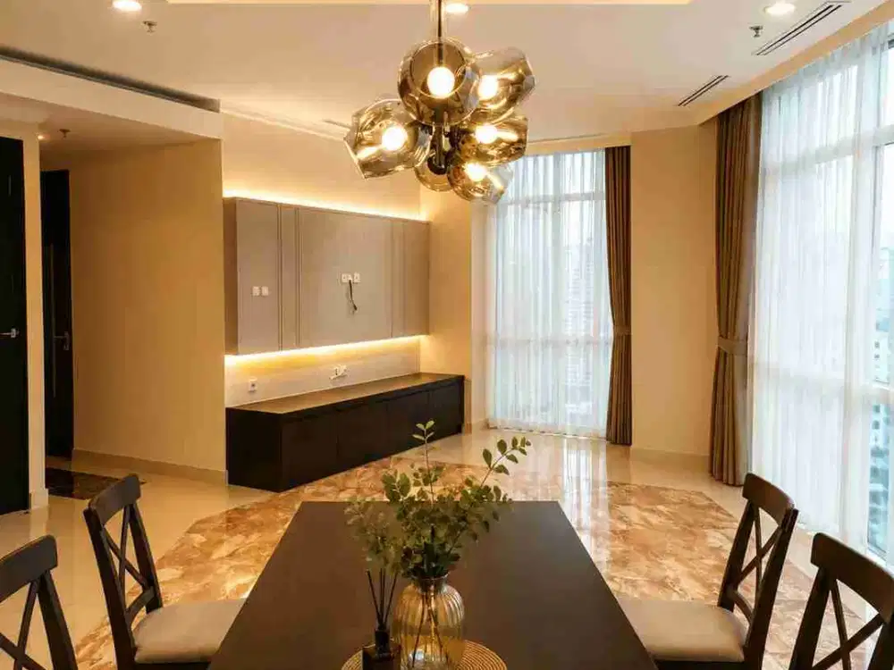 DIJUAL CEPAT APARTEMEN MEWAH SIAP HUNI FULL FURNISH BARU!! BELLAGIO MANSION JAKARTA SELATAN