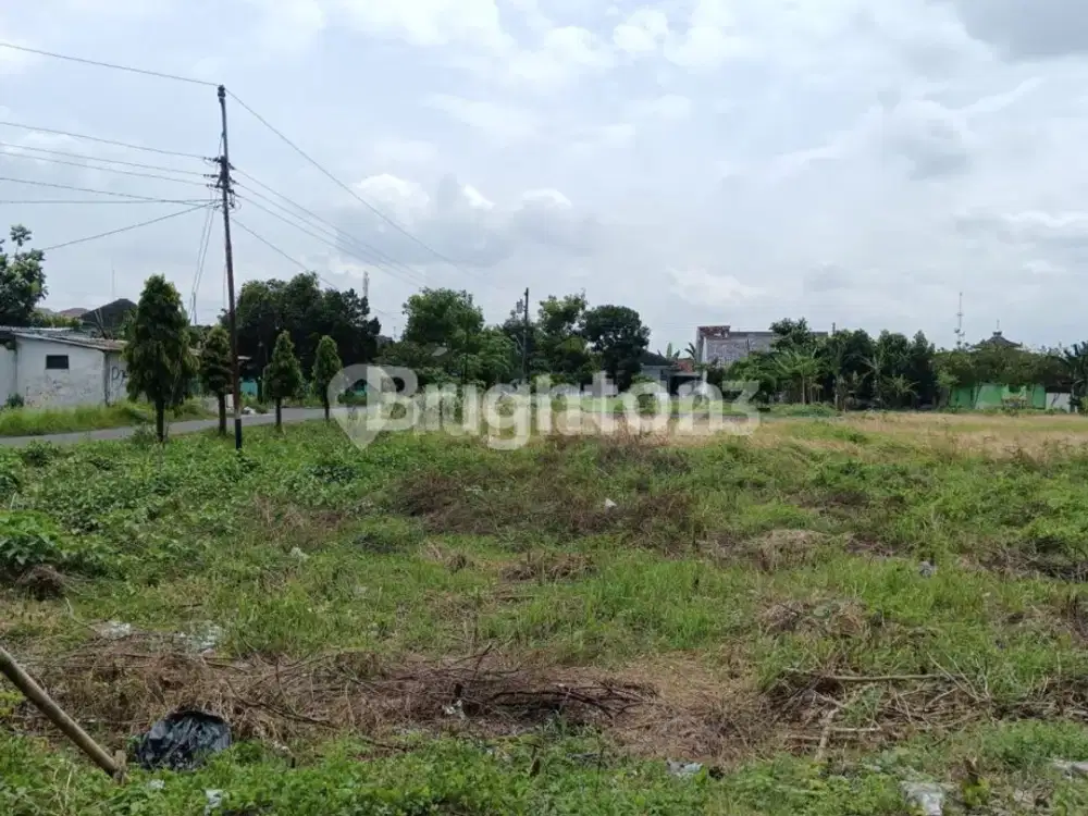 Tanah Pekarangan Luas Siap Bangun