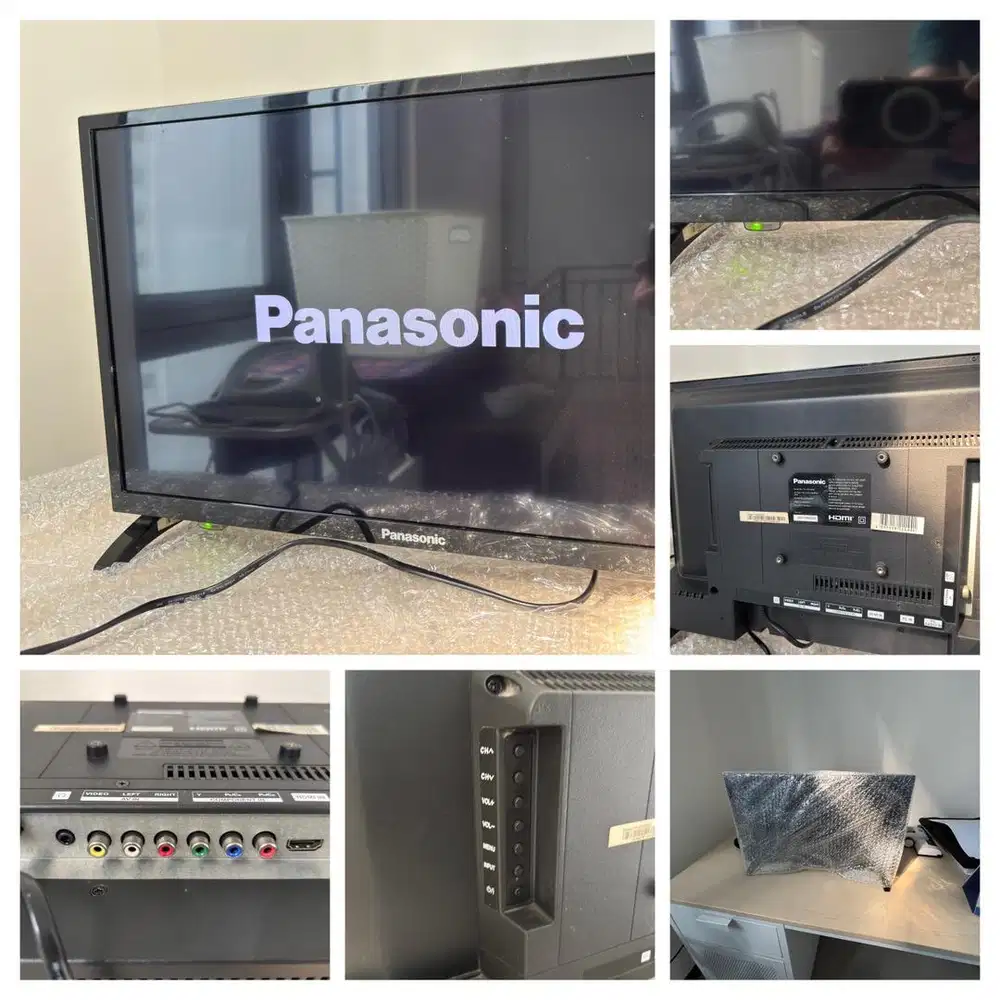 TV LED 22 inch Panasonic Analog Bekas Jual Cepat