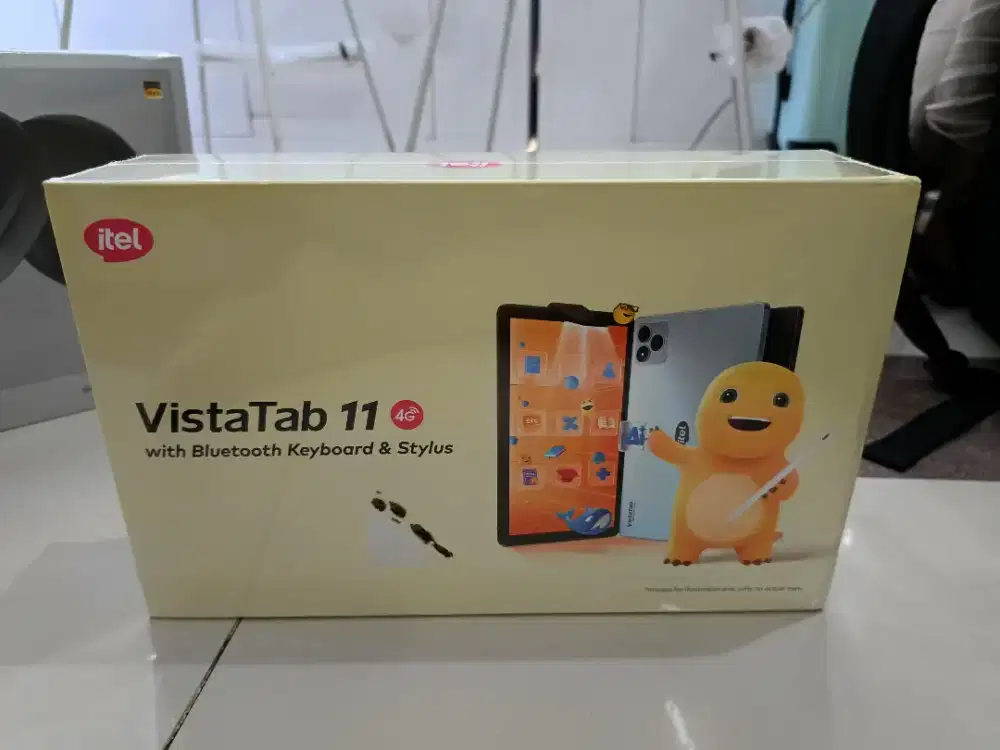 Tablet itel Vista tab 11 4/128 bisa kartu SIM card sinyal 4G LTE