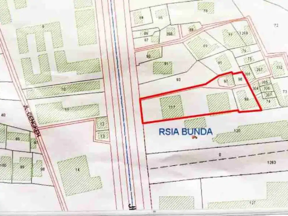 Tanah pinggir jalan raya margonda depok