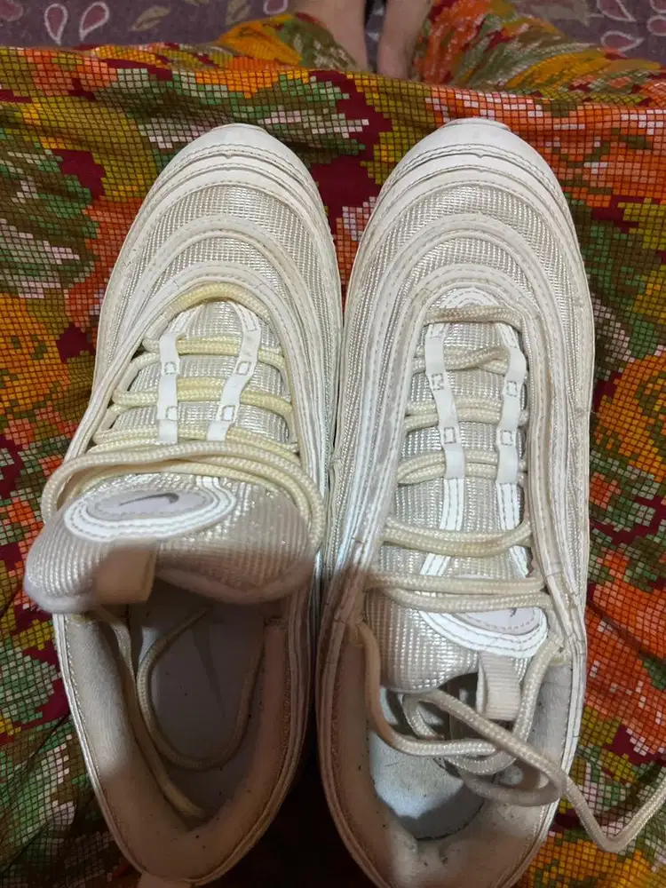 Nike Air Max 97 Triple White Original Size 38.5 (No Box)
