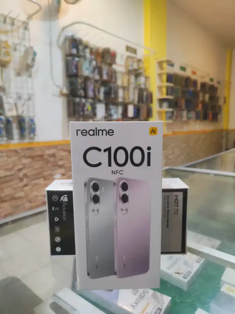 Realme C100i 4/128 promo+bonus cash & credit garansi Resmi