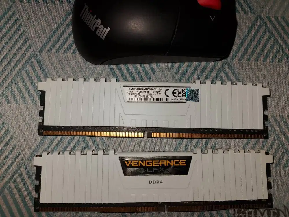 Ram Corsair Vengeance 16gb 8x2 ddr4 3200 mhz
