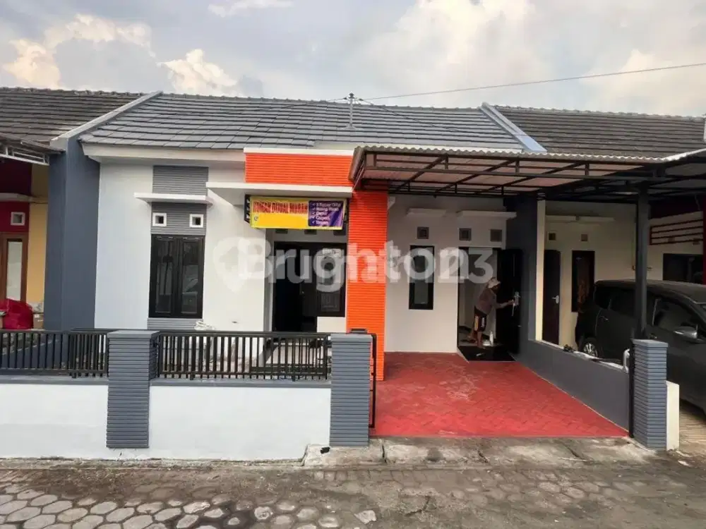 RUMAH SIAP HUNI DLM LINGKUNGAN PERUMAHAN DEKAT KOTA GEDE JOGJA