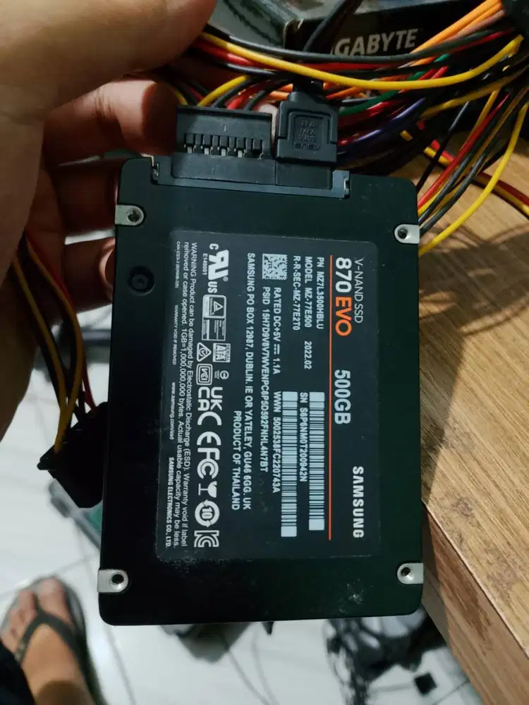 SSD Sata Samsung 870EVO 500gb