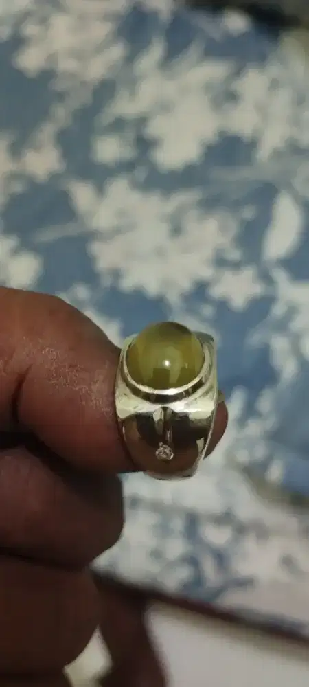 Cincin bio solar gagang perak tempahan
