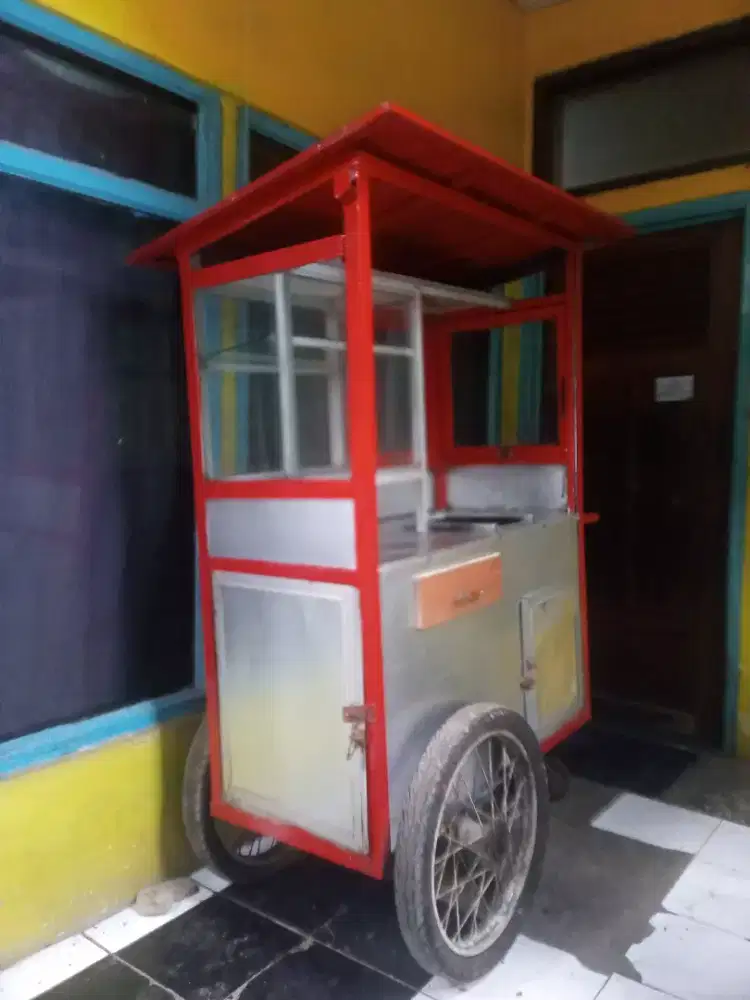 GEROBAK JUALAN CILOR, CILUNG, CIMOL DLL