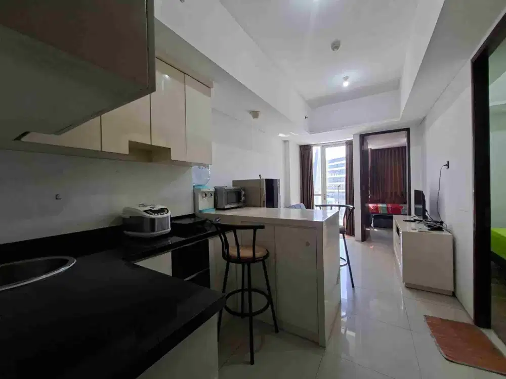 Sewa 2BR furnish apartemen the linden marvel city surabaya.