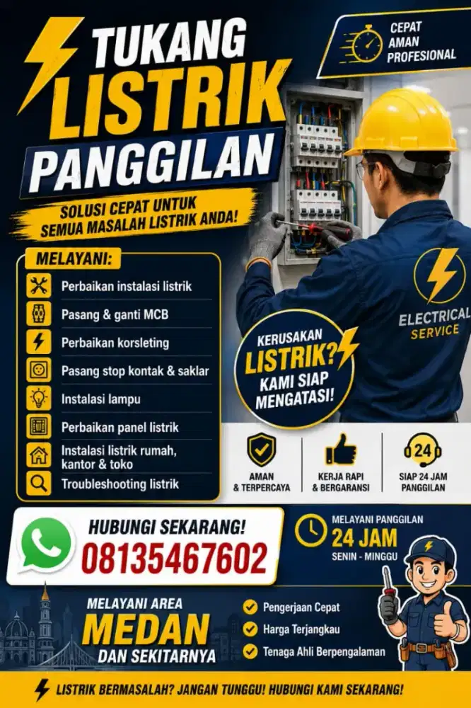Tukang Listrik.