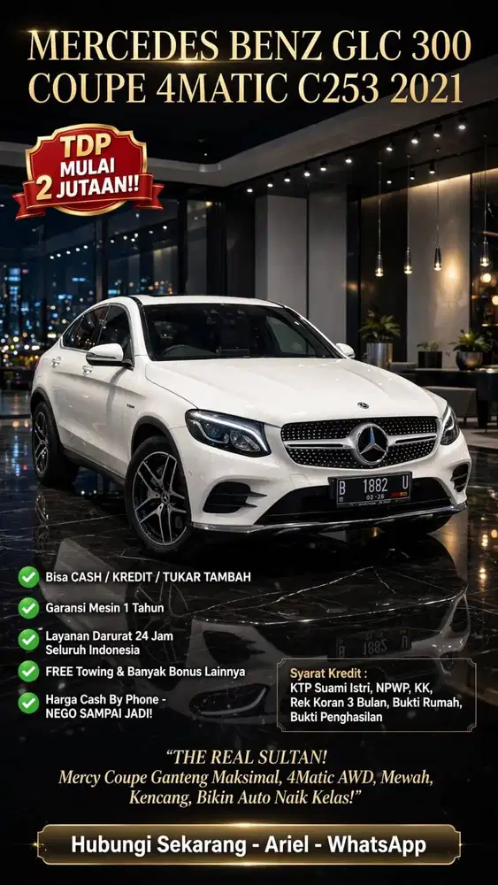 Mercedes Benz GLC 300 COUPE 2021