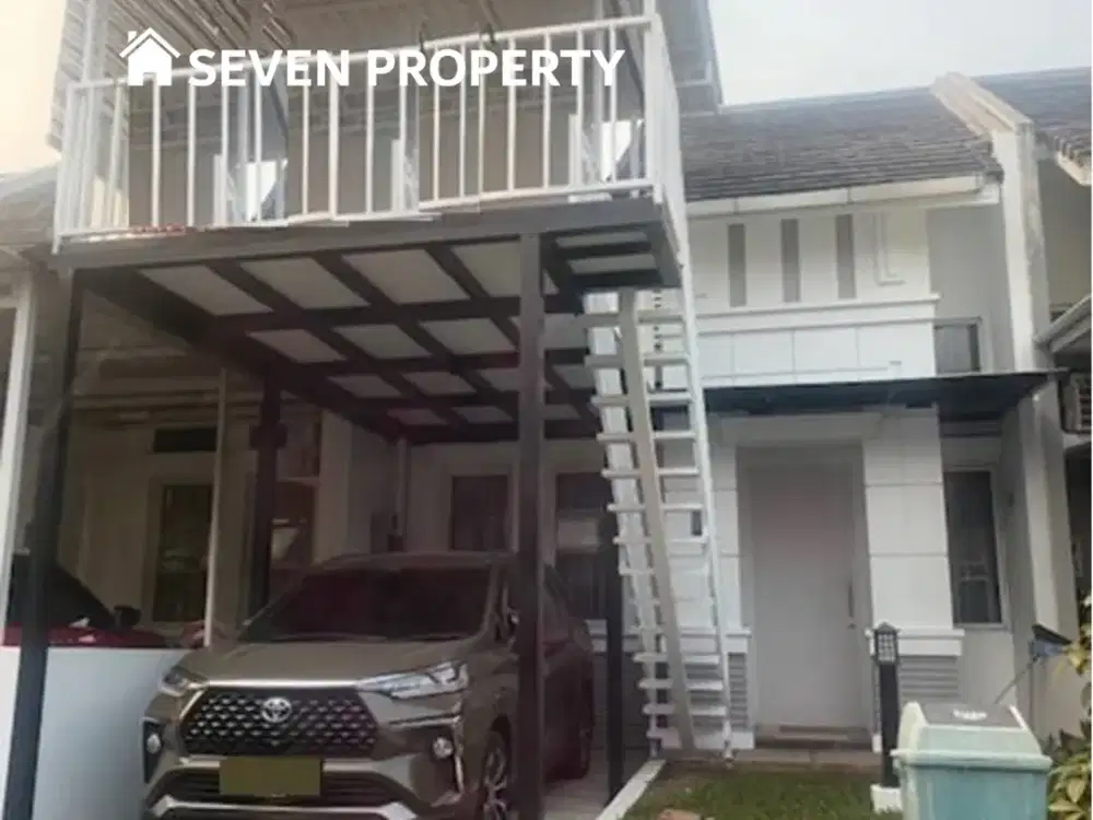 Rumah 2 lantai dan siap huni seharga 1/2 nya rumah baru di Kota Wisata