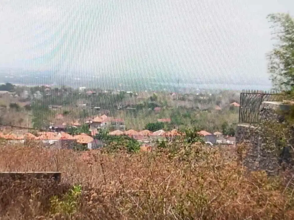 Disewakan lahan kosong lokasi blong bidadari Ungasan dengan view laut