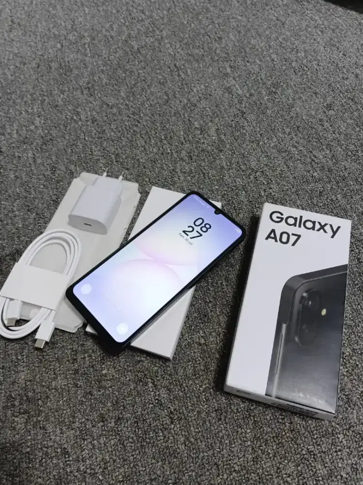 Samsung a07 4/128 Fullset ori no minus