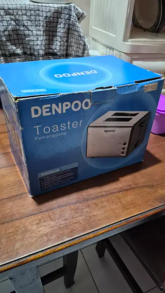 BOLEH NEGO - Denpoo Toaster (Pemanggang) DT 122
