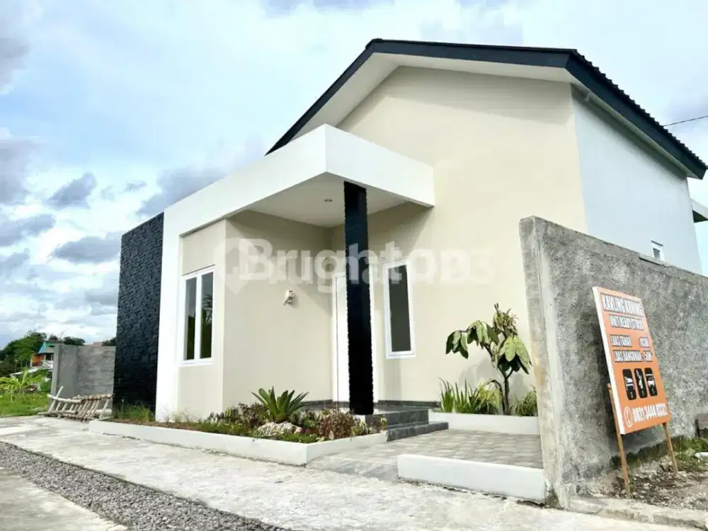 RUMAH SIAP HUNI DALAM CLUSTER DEKAT RS HARJOLUKITO BLOCK O BERBAH