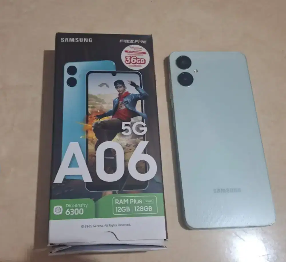 Samsung A06 5G Light Green