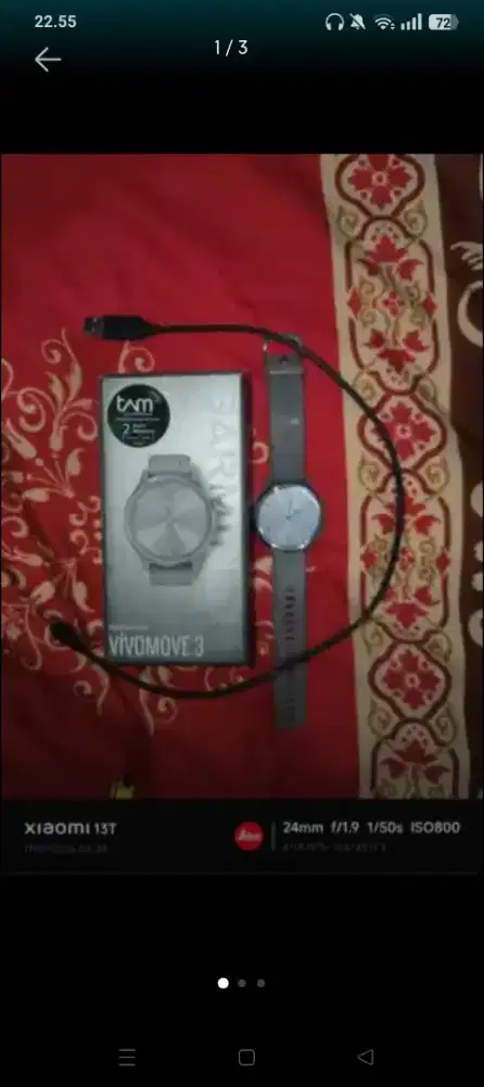 Jual jam Garmin vivomove 3