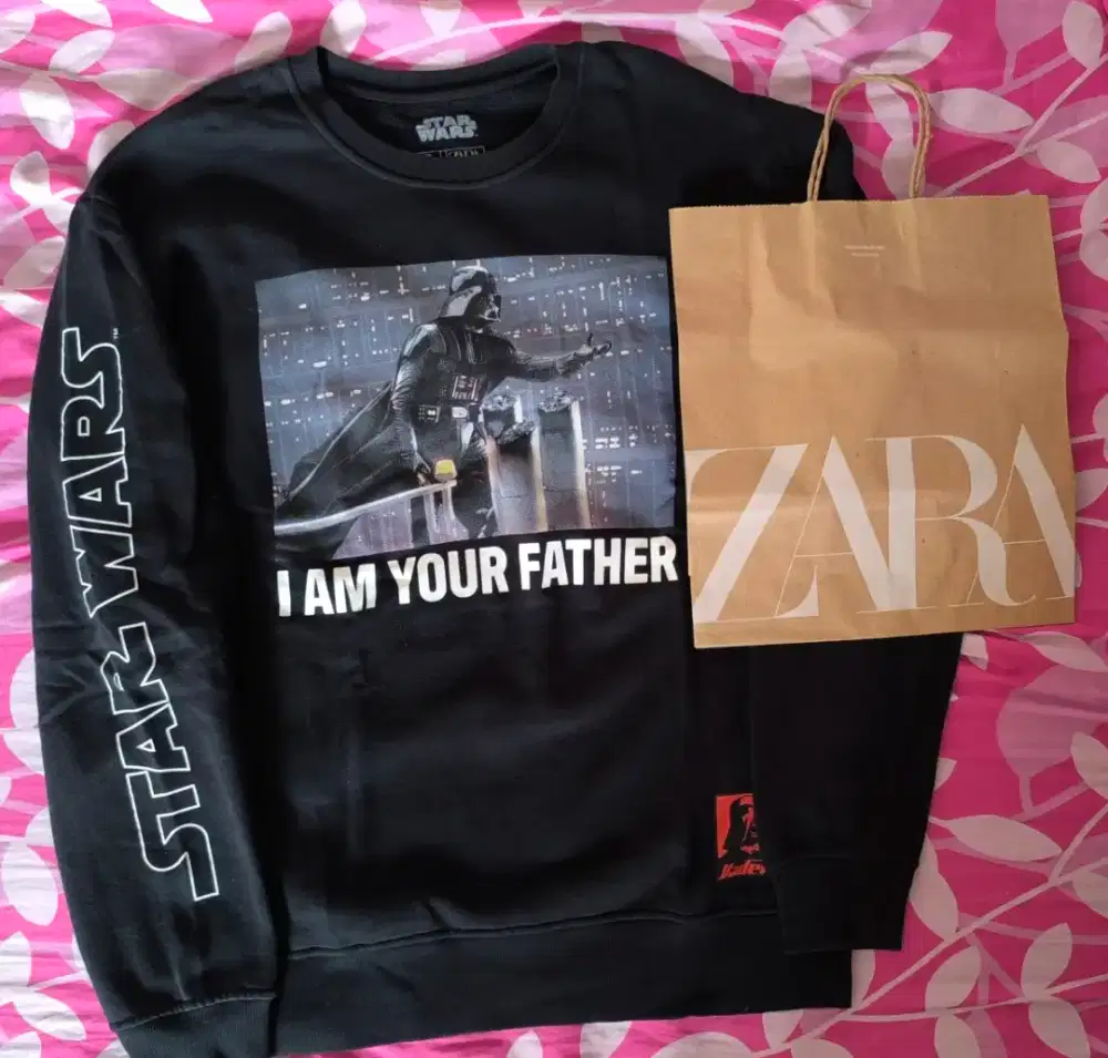 Zara Original Crewneck Special Edition Mulus Nt bape Thrasher deus cdg