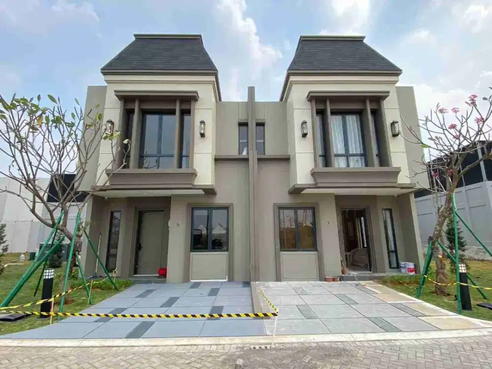 Rumah American Classic di Tangerang Akses Tol Langsung KM 25