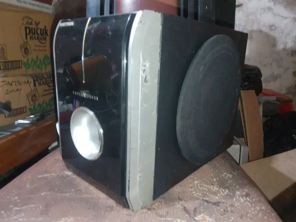 Polytron pasif Subwoofer 6 in, full ori, box utuh